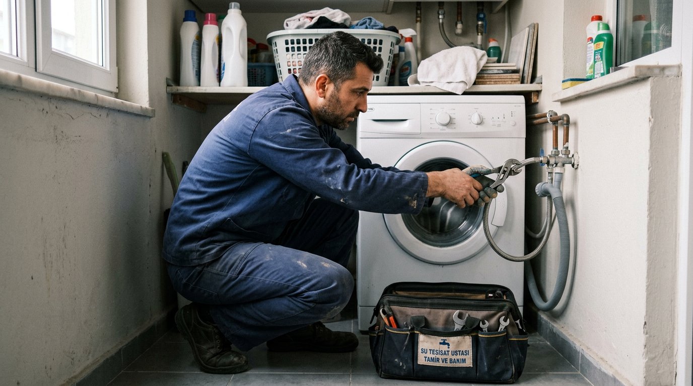 Çamaşır ve Bulaşık Makinesi Su Bağlantıları